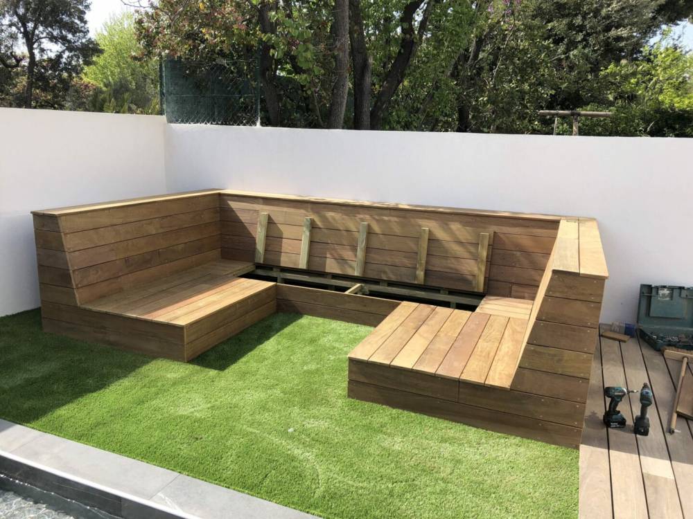 pose de palissades en bois Plan-de-Cuques